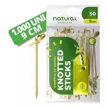 Espeto De Bambu Knotted Sticks Nozinho Gourmet -1000 Unidade