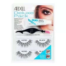 Ardell Deluxe Pack Wispies Con Aplicador, 68947, 1 Unidad