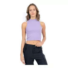 Top Cuello Alto Para Dama Forever 21