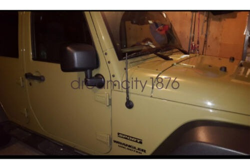 New 13  Radio Antenna Mast For Jeep Wrangler Unlimited X Dcy Foto 7