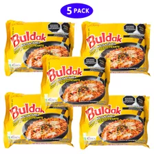 5 Pack Ramen Buldak Queso Picante Samyang (cheese) 140g Cada Uno