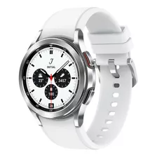 Smartwatch Watch4 Samsung 46mm Wifi Plateado Tranza