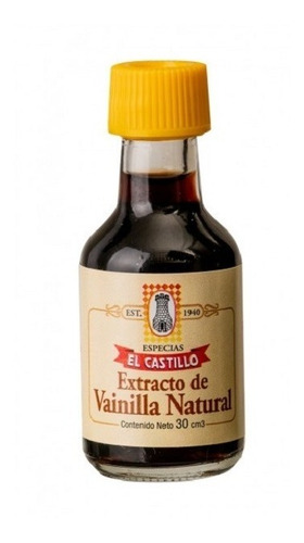 Extracto De Vainilla Natural 30cc El Castillo