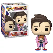 Funko Pop The Spider Verse Peter B Parker Y Mayday Exclusivo