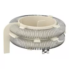 Resistência Ducha Elétrica Fit 6800w 220v Hydra Acabamento Brilhante Cor Branco