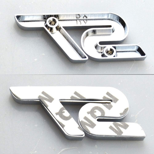 2 Emblemas De Rejilla St, Placa De Metal  Calcomana Trasera Foto 3