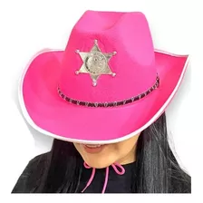 Sombrero De Vaquero Rosa Con De Fieltro Rbd Concierto