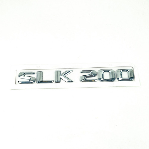 Emblema Mb Slk200 Autoadherible Para Cajuela Color Cromo  Foto 3