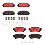 Brembo Front Brake Kit Ceramic Pads Disc Rotors For Lexu Lld