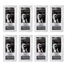 Heburn Black Mask Mascara Facial Peel Off Kit Set X 8 Sobres