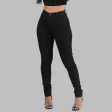 Calça Jeans Feminina Veste Bem Promoção Cintura Alta Lycra