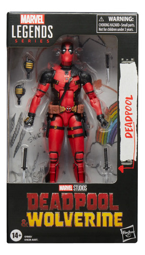 Deadpool & Wolverine Película Marvel Legends Hasbro