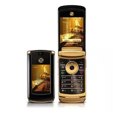 Celular Motorola V8 Gold Sem A Bateria