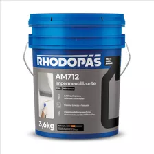 Rhodopás Impermeabilizante 3,6kg Am712 Prodesivo Kit C/02un