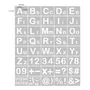 Segunda imagen para búsqueda de plantillas del abecedario
