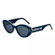 Dior Pacific B1u 30b0 Butterfly Sunglasses Blue