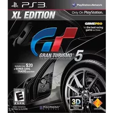 Jogo Ps3 Gran Turismo 5 Xl Edition Físico