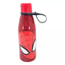 Garrafinha Agua Infantil Escolar 530ml Personagens Marvel