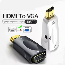 Adaptador Hdmi A Vga Con Salida De Audio