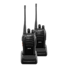 2 Walkie Talkie Radio Transmisor 16km Philco Md-216