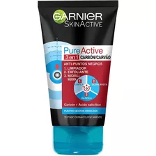 Gel Exfoliante Pure Active Anti-puntos Negros Y Ancé Garnier