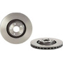 Jgo 2 Discos Slidos Traseros Sable V6 3.0l 97/99 Brembo