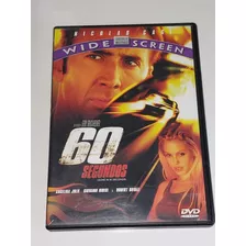 Dvd Filme 60 Segundos Nicolas Cage Angelina Jolie 2000 Raro