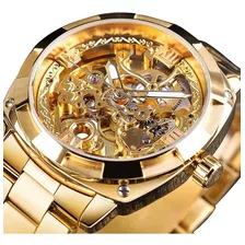 Reloj Mecánico Automático Forsining Skeleton Para Hombre, Do