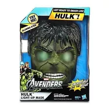 Increíble Hulk Máscara Con Luz Hasbro Disney Store Original