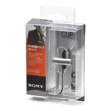 Microfone De Lapela Profissional Sony Ecm-cs3. 