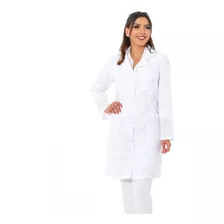 Jaleco Feminino Acinturado Oxford Atacado