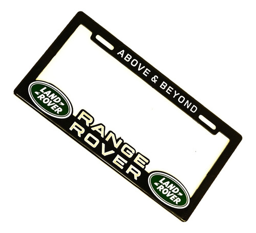  Portaplacas Premium Range Rover Juego 2 Piezas Bdg Foto 4