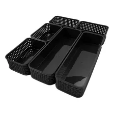 Porta Talher Organizador De Gavetas 6pçs Modular Cozinha