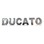 Emblema Ducato Metalicas 4.7cm Autoadhesivas Full Relieve  fiat Ducato
