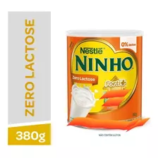 Leite Ninho Zero Lactose 380g Kit Com Duas Lata