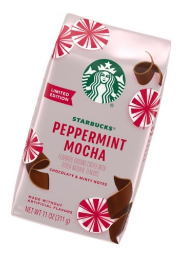 Café Molido Starbucks Peppermint Mocha Edicion Limitada Xt P