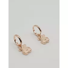 Aretes Rosa Bear Tous + Estuche Y Bolsa