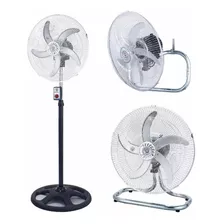 Ventilador Pie Pared Turbo Piso 18 Pulgadas 3 En 1 Winco 118