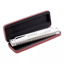 Harmonicas Easttop T2406s Profesional Blanca, Tono G