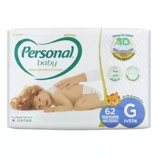 Fraldas Personal Baby Premium Protection G