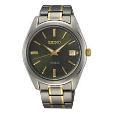 Relógio Seiko Essentials Titanium Bicolor Sur377b1 E1gk
