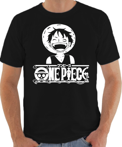 Camisetas Monkey D Ruffy O Chapéu De Palha Camisa One Piece 