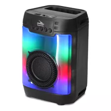 Caixinha De Som Bluetooth Portatil Radio Fm Som Potente Led