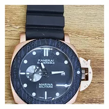 Reloj Panerai Submersible Marina Militare Negro Rep 2a