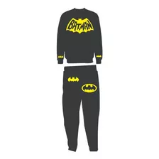 Conjunto Deportivo Sudadera + Buzo Batman Dc Comics