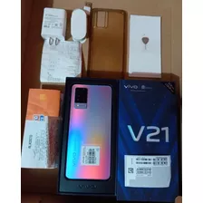 Celular Vivo V21 De 128 Gb 8+4 Ram Factura Original Negociab