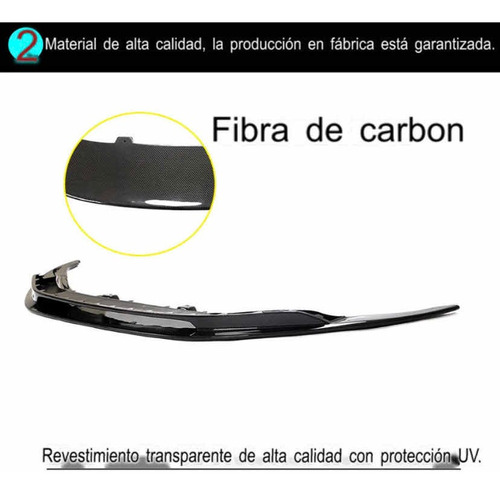 Lip Delantero Fibra Carbono Audi R8 2016 2017 2018 2019 Foto 4