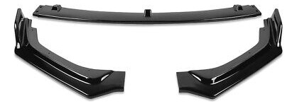 [3pcs]for 18-22 Infiniti Q50 Painted Black Front Bumper  Ddw Foto 2