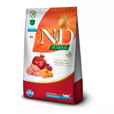 Ração Nd Pumpkin Gatos Adultos Castrado Frango - 400g