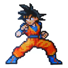 Figura De Goku Hama Beads Planchitos